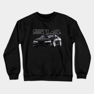 240 sx super black s14 kouki Crewneck Sweatshirt